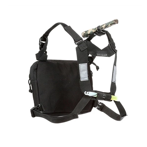 Small Y back Chest buy Harness Black PVC